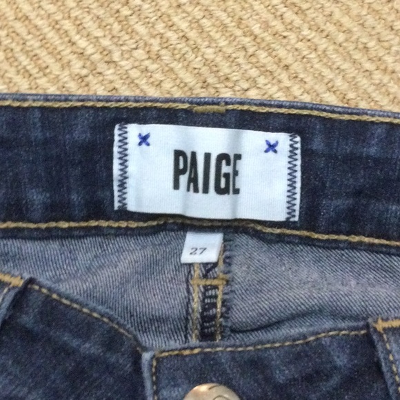 PAIGE zip ankle Jean - Picture 3 of 3